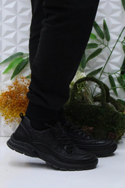 fort Guja 24K518 Black Comfortable Flexible Original Product Genuine Leather ...