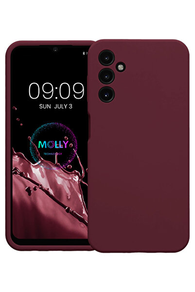 Molly Samsung Galaxy S24 İçin Mürdüm Guardian Mat Silikon Kılıf