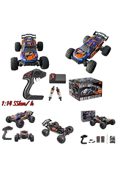 TRUST STORE Elektri?kli? Rc 1:14 Ölçek Servo Motor Mega Arazi? Araci Spor Araç 55 Km Hiz Rc Araç