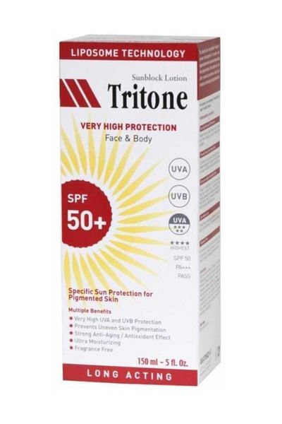 Tritone SPF50 Sunscreen Lotion 150 ml