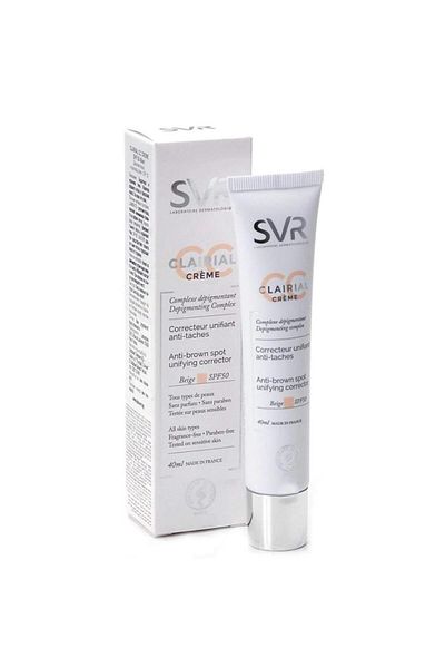 SVR كريم كليرال CC الخفيف - عامل حماية من الشمس SPF50 40 مل