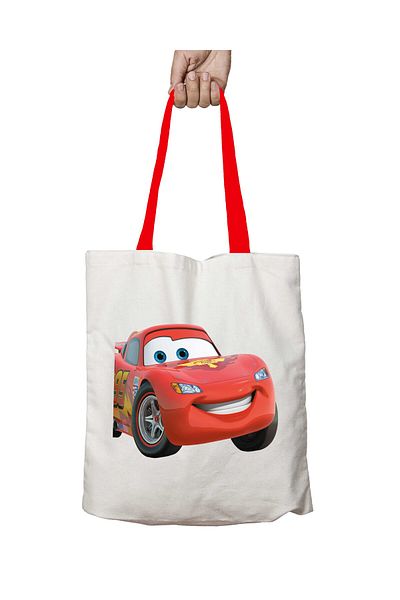 ART HEDİYE Red Handle Cars Cars 2 Geantă de umăr lavabilă