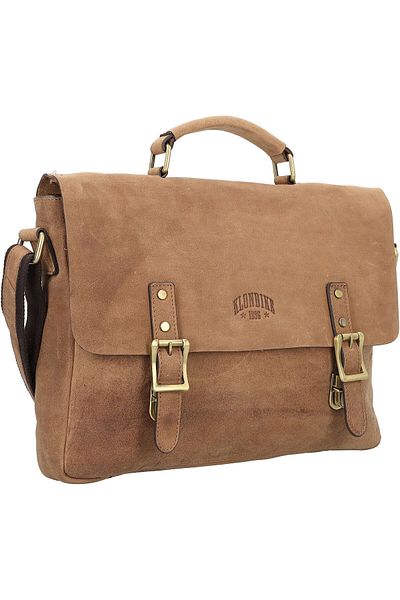 Klondike 1896 Bill Aktentasche Leder 37 cm
