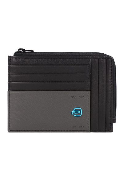 PIQUADRO P15 Kreditkartenetui RFID Schutz Leder 12 cm
