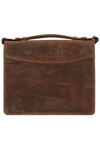 Greenburry Vintage Ringmappe Leder 34 cm