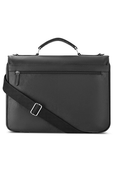 BUGATTI Valencia Aktentasche RFID Leder 40 cm Laptopfach
