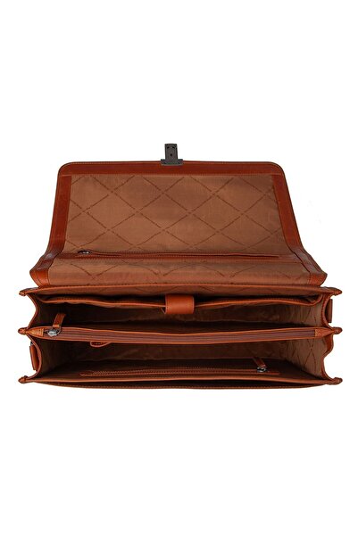 The Chesterfield Brand Laptopfach Glenwood Aktentaschen Messenger Leder 42 cm