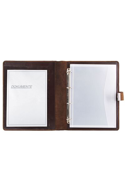 Alassio Schreibmappe Leder 28 cm
