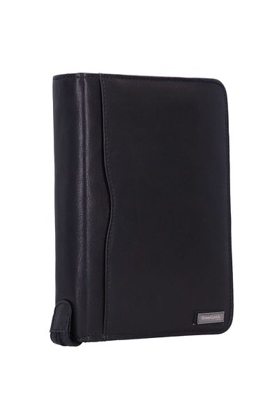 Greenland Nature Siyah Nappa Yüzükmappe Leder 19 cm