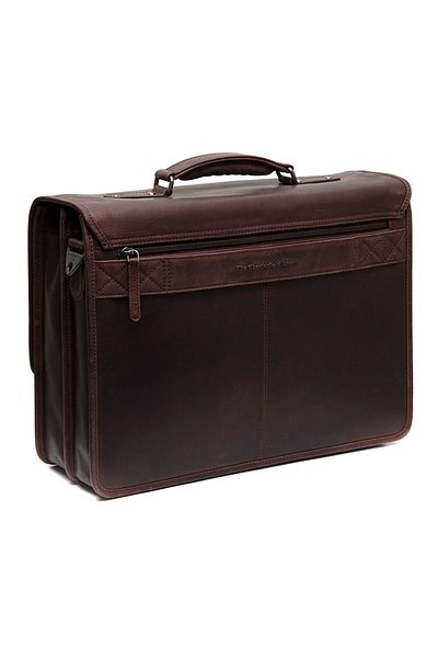 The Chesterfield Brand Laptopfach Glenwood Aktentaschen Messenger Leder 42 cm