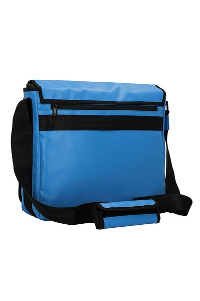 Greenburry 40 cm breite recycelte Plane Postman Laptopfach