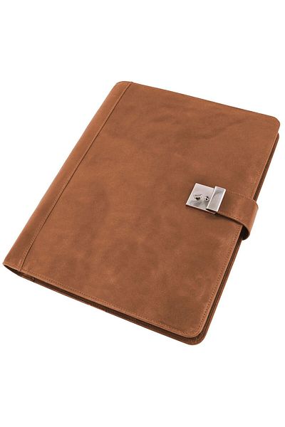 Alassio Schreibmappe Leder 28 cm