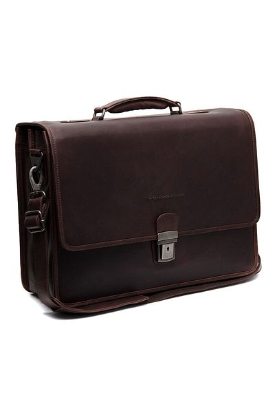 The Chesterfield Brand Laptopfach Glenwood Aktentaschen Messenger Leder 42 cm