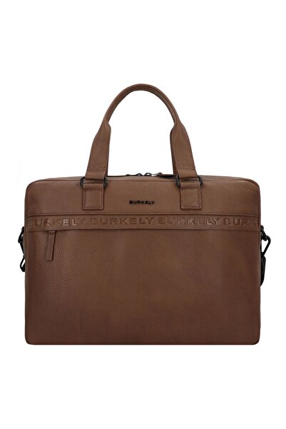 Burkely Minimal Mason Aktentasche Leder 41 cm Laptopfach