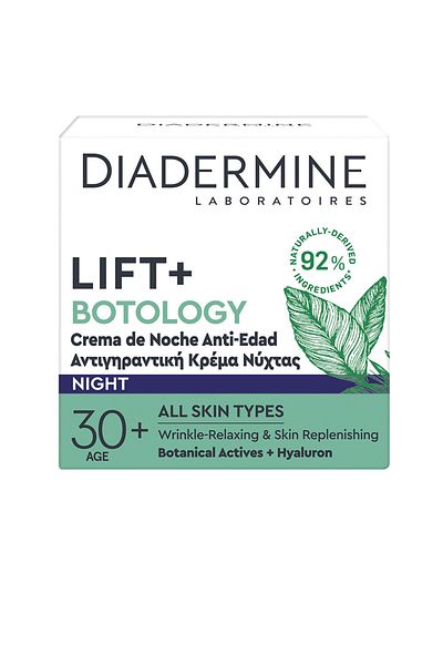 Diadermine Lift Botology Crema Noche Anti-arrugas 50 ml