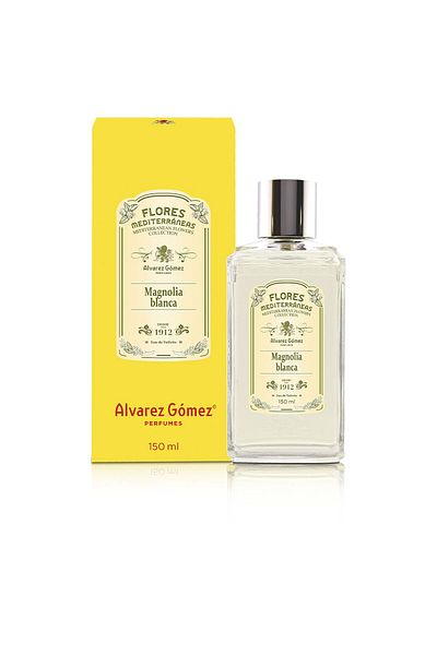 Alvarez Gomez Flores Mediterraneas Magnolia Blanca Eau De Toilette Spray Alvarez Gomez 150 ml