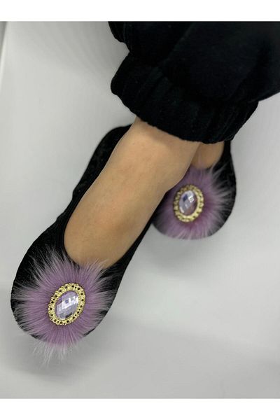 SiFu STYLE Eleganță și confort împreună: pantofi Hürrem Stone Home Ballet Kitty