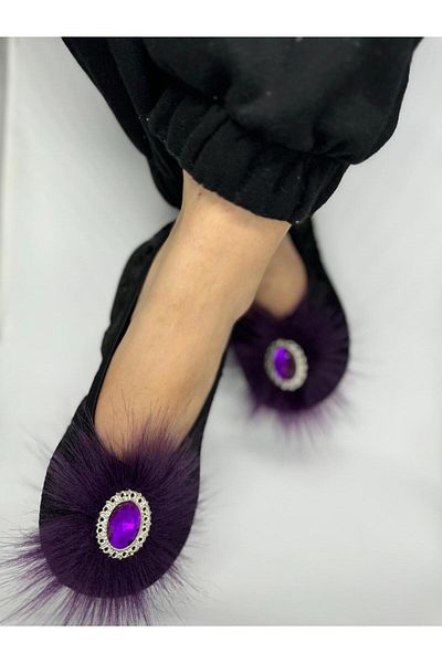 SiFu STYLE Eleganță și confort împreună: pantofi Hürrem Stone Home Ballet Kitty