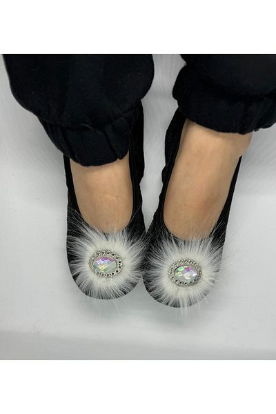 SiFu STYLE Eleganță și confort împreună: pantofi Hürrem Stone Home Ballet Kitty