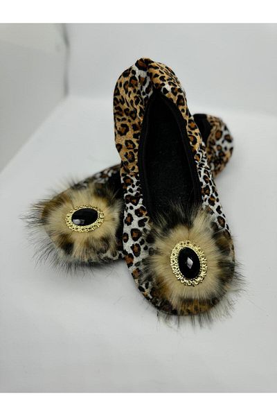 SiFu STYLE Κομψότητα και άνεση μαζί: Hürrem Taşlı Ev Ballerina Pisi Booties