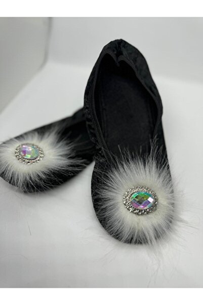 SiFu STYLE Elegance and Comfort in One: Hürrem Stoned Home Flats Booties