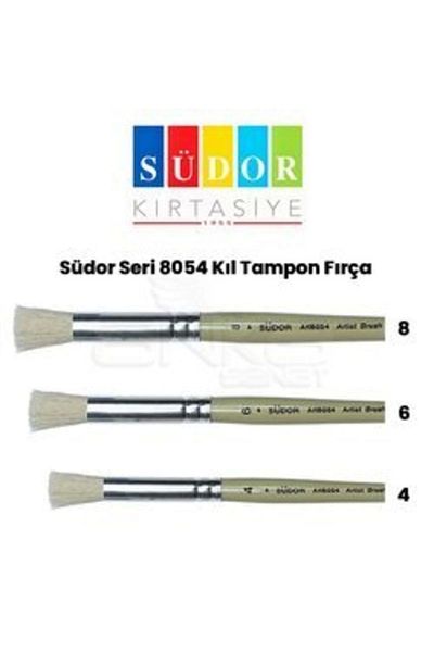 Südor Series 8054 Bristle Buffer Brush No 8