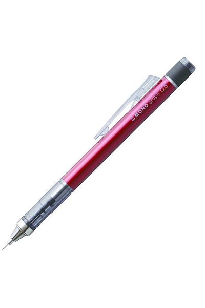 Tombow 0.7 mm Red Mono Graph Mechanical Pencil