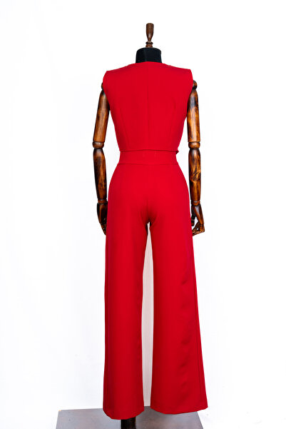 Sihirli Düğmeler Pantalon Yelek Takım