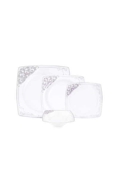 Bambum Harika  24 Parça Porselen Yemek Takımı