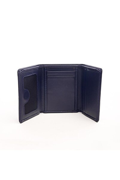 derinet Hakiki Deri Kartlık ve Para Bölmeli Dikey Cüzdan