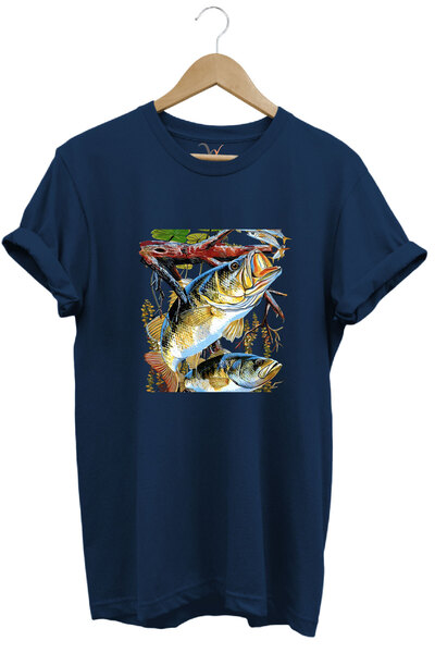 WİDİ Ribolov Lov Angling sa štapom za pecanje Rodstock Pstruga Smuđ T-shirt o...