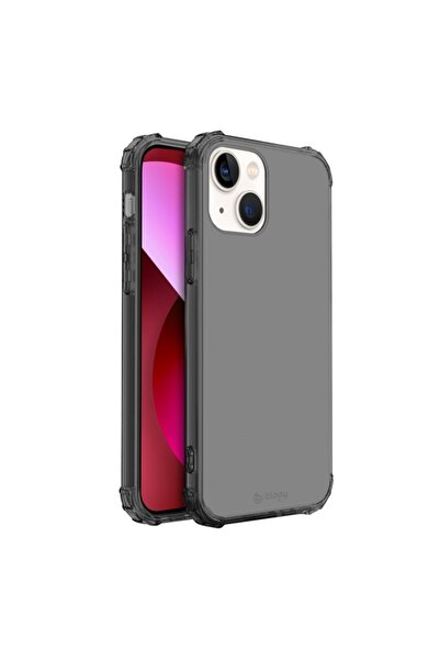 Buff Blogy Iphone 13 Ile Uyumlu Crystal Fit Kılıf Smoke Black