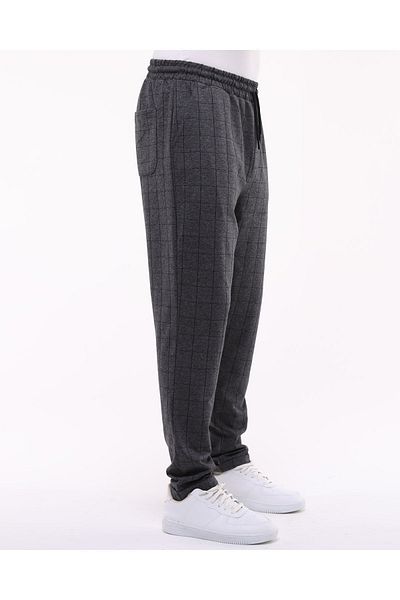 YHGTEKSTİL Plaid Trousers