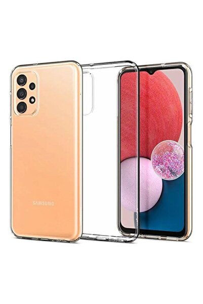 Spigen Galaxy A13 Kılıf Liquid Crystal 4 Tarafı Tam Koruma Crystal Clear - AC...