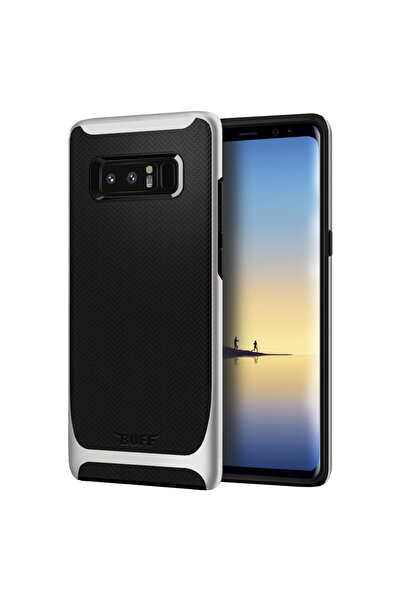 Buff Labs Buff Galaxy Note 8 Ile Uyumlu New Armor Kılıf Silver