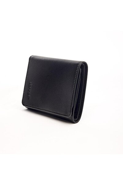 derinet Hakiki Deri Kartlık ve Para Bölmeli Dikey Cüzdan