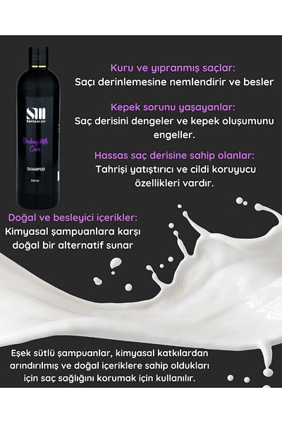 Santemorr Donkey Milk Shampoo