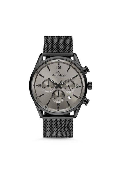 Mats Meier Grand Cornier Chronograph Men's Watch Gun Metal Mm00136
