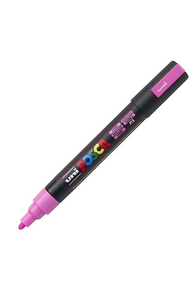 UNİ-BALL Uni Posca Water Based Poster Marker - 1.8-2.5 Pc-5M F.Pink