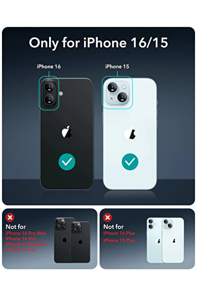 Fibaks iPhone 16/14 Pro/15 150C Antistatic Full Coverage Tempered Glass Screen Protector Shatterproof Glass