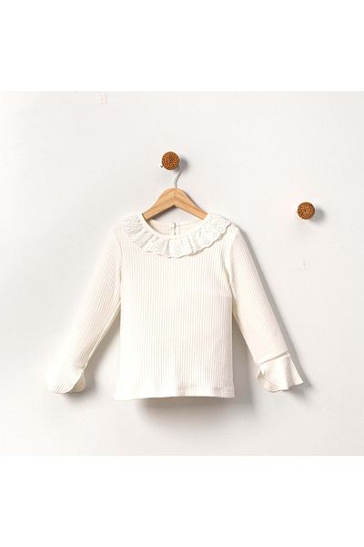 Mnk Baby&Kids Комплект от гащеризон и пола за момиче с карирани шарки - MNK2148 КАФЯВ