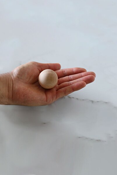 Badem10 Ξύλινη λαβή με κουμπιά μονής βίδας Έπιπλα κουζίνας Συρτάρι Ντουλάπα Ντουλάπα Λαβή Λαβή