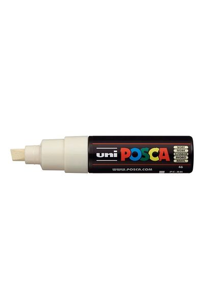 UNİ-BALL Uni Posca Water Based Poster Marker Pc-8K 8.0 Ivory