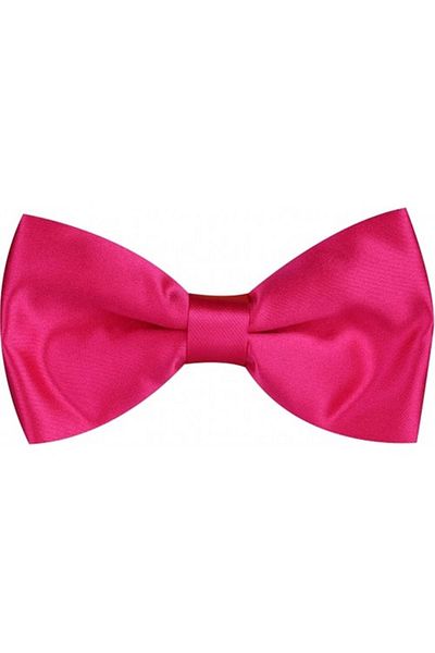 Mnk Satin Boy's Bow Tie Fuchsia