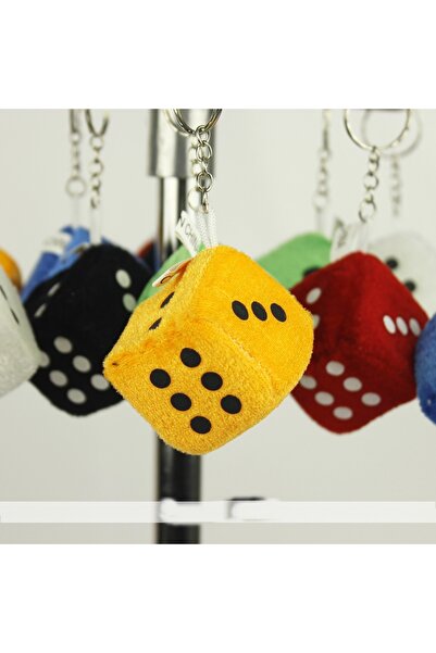 Marsilyan Plush Dice Keychain - Bag - Car Ornament Ieg-U87I5869