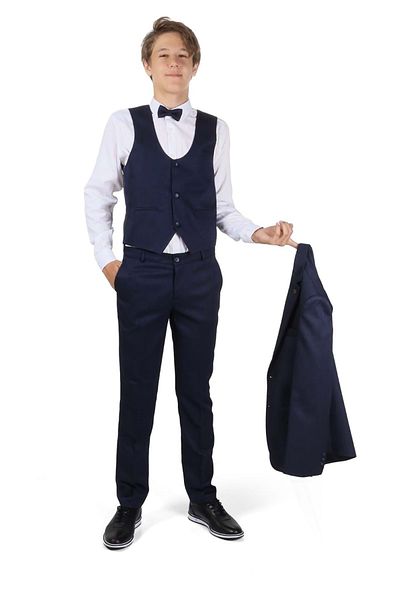 Mnk Baby&Kids Boy's Navy Blue Suit - Waiter Boy Mnk0544