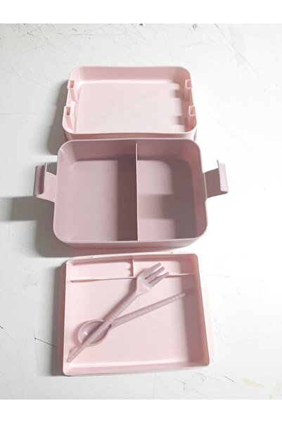 Marsilyan Nutrition Bowl with Handle, 2 Compartments, Latching Diet Bowl - Cu...