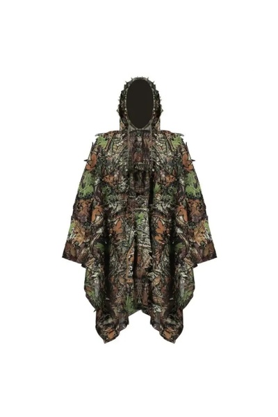 TERCİH AVM 3D Yapraklı Avcı Kamuflaj Yapraklı Pamço