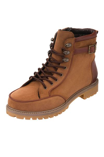 İriadam 45 46 47 48 49 Numbers Kz4103 Cinnamon Waterproof Nubuck Special Series Large Size Vip BootsComfortable Gen