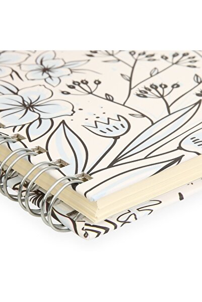 Chi-Chi Papers Checked Notebook - Jennifer, Ringed Notebook, Memory Notebook